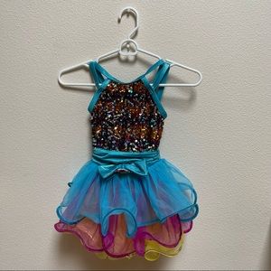 Toddler girls 4T cute sparkly dance costume